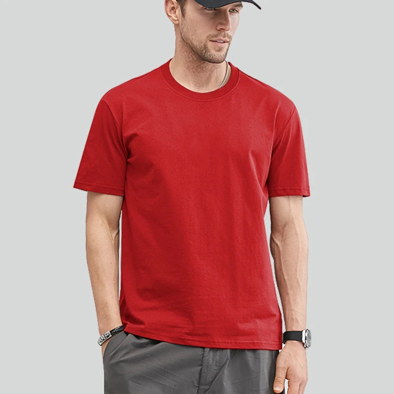 TrenddVibe™ Essential Oversize Cotton Tee – Premium Unisex Summer Top