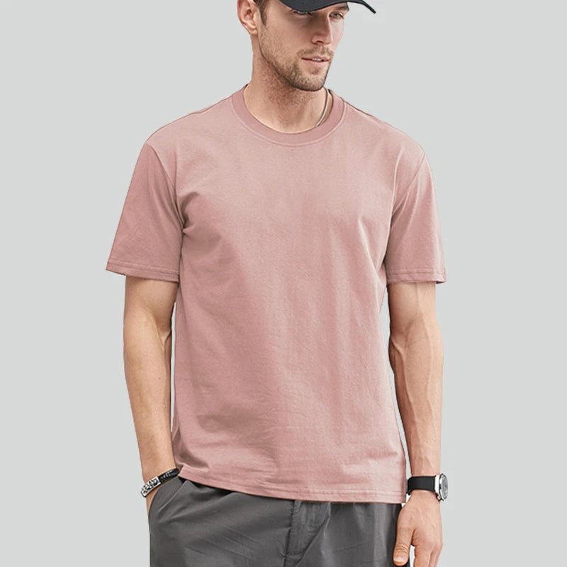 TrenddVibe™ Essential Oversize Cotton Tee – Premium Unisex Summer Top