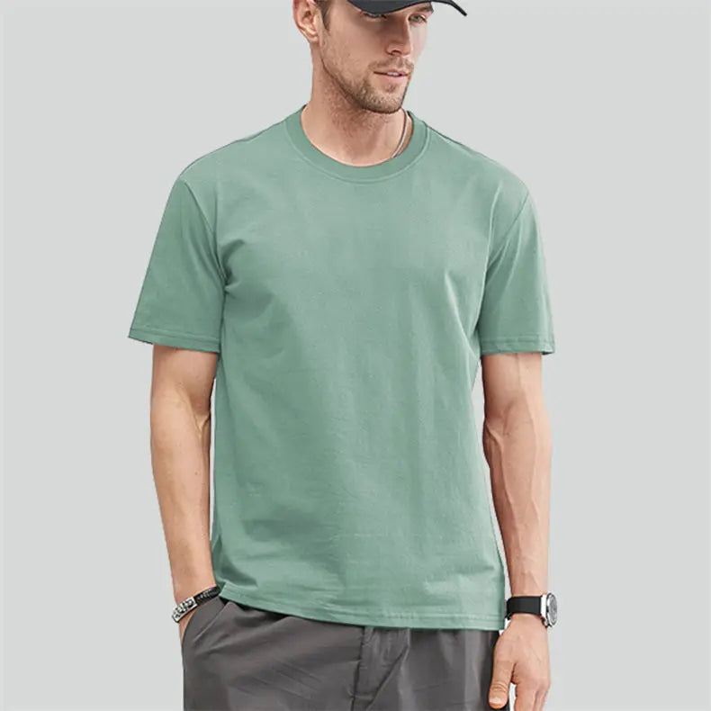 TrenddVibe™ Essential Oversize Cotton Tee – Premium Unisex Summer Top