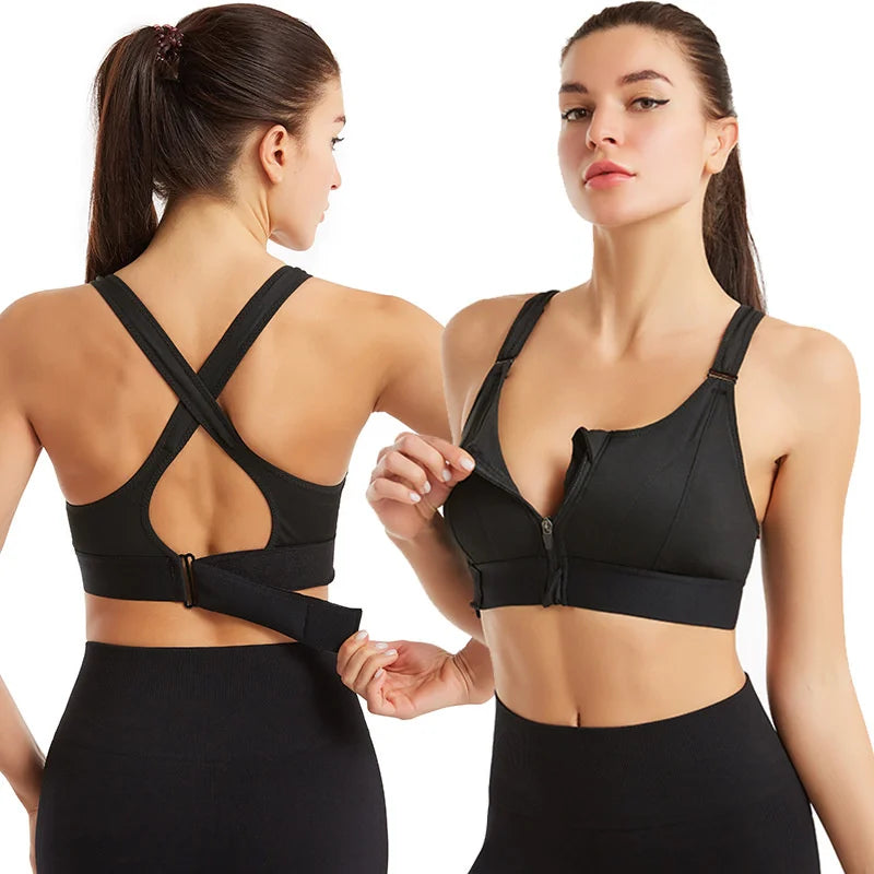 TrenddVibe™ High-Impact Performance Sports Bra