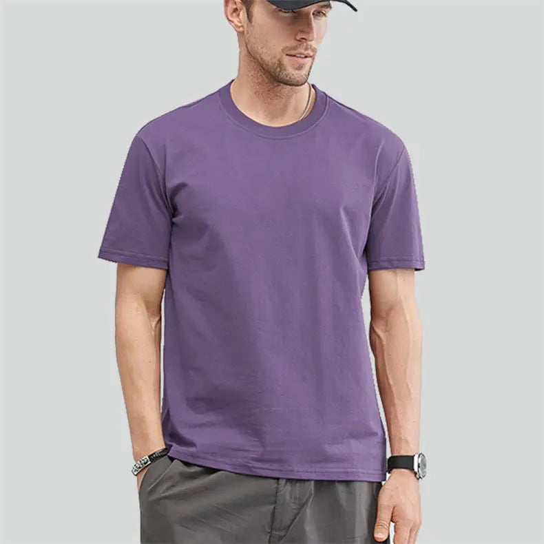 TrenddVibe™ Essential Oversize Cotton Tee – Premium Unisex Summer Top