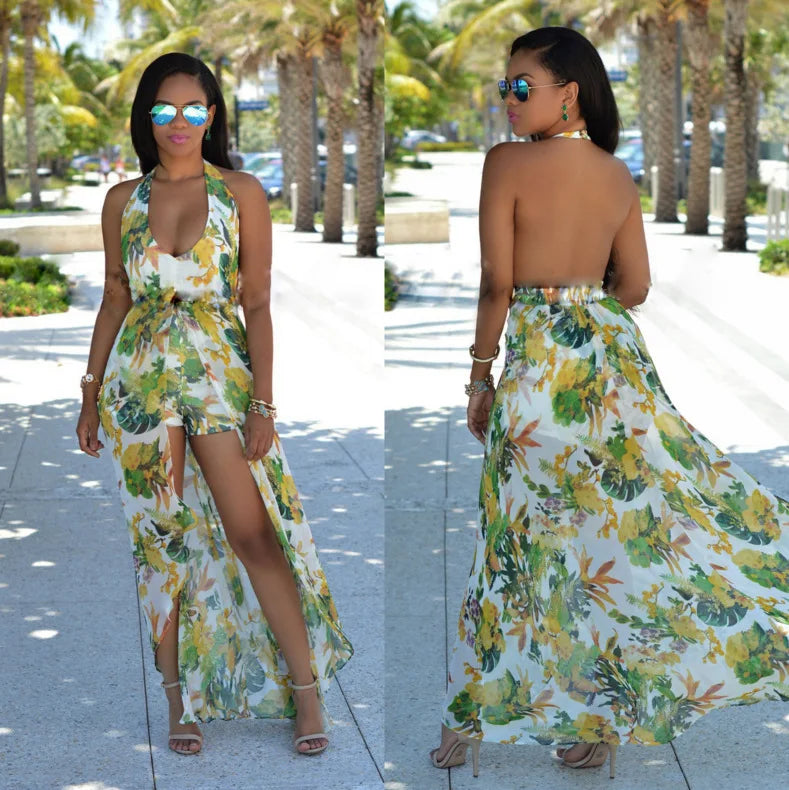 TrenddVibe™ Bohemian Dream Maxi Dress