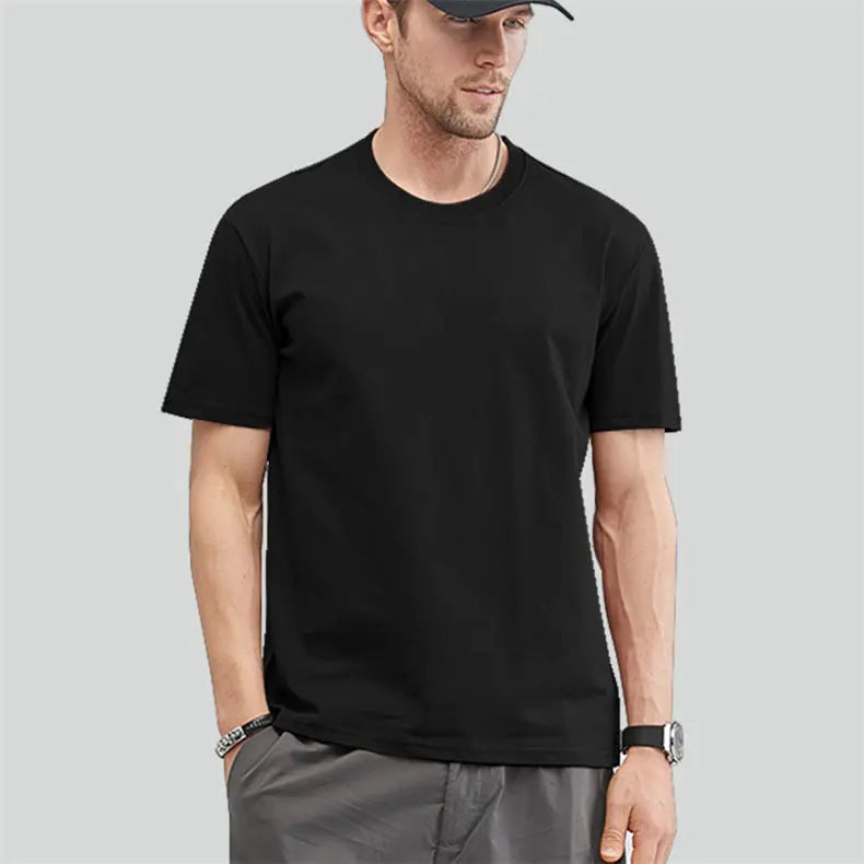 TrenddVibe™ Essential Oversize Cotton Tee – Premium Unisex Summer Top
