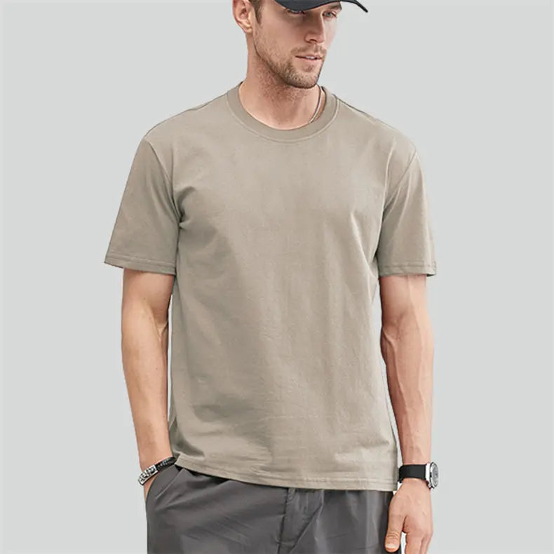 TrenddVibe™ Essential Oversize Cotton Tee – Premium Unisex Summer Top