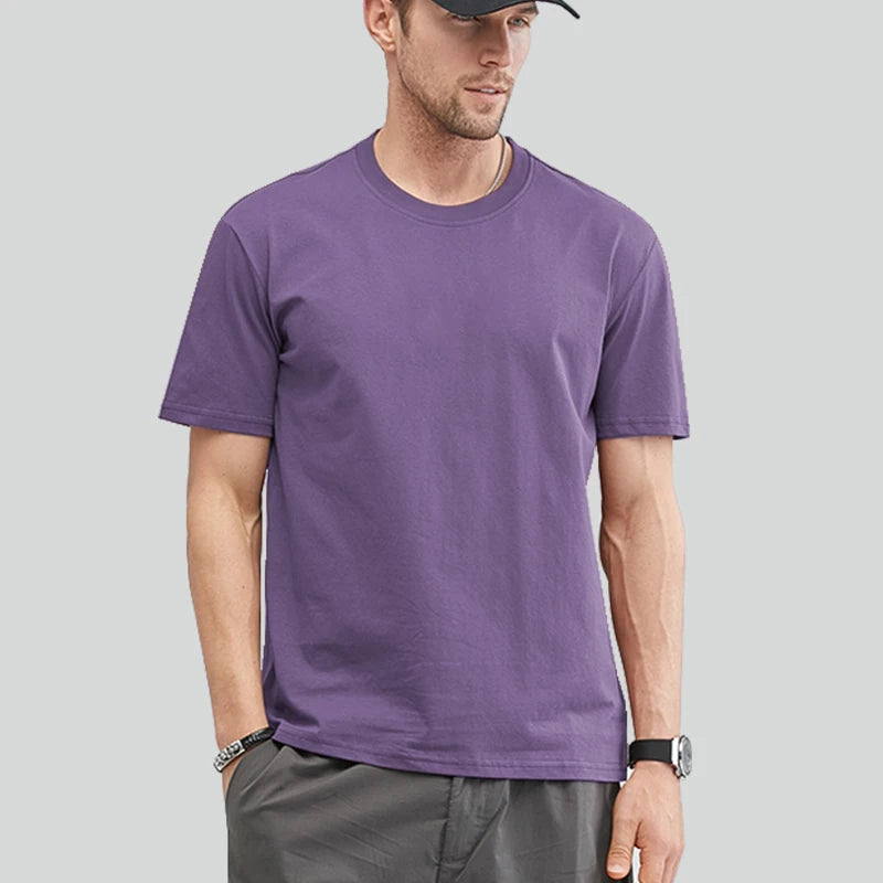 TrenddVibe™ Essential Oversize Cotton Tee – Premium Unisex Summer Top