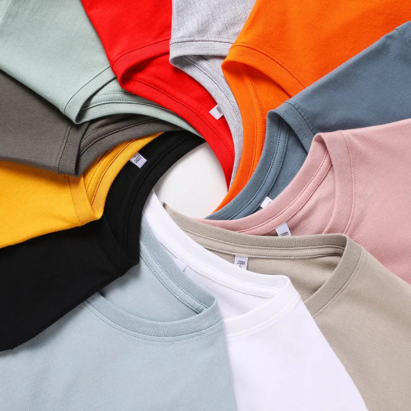 TrenddVibe™ Essential Oversize Cotton Tee – Premium Unisex Summer Top