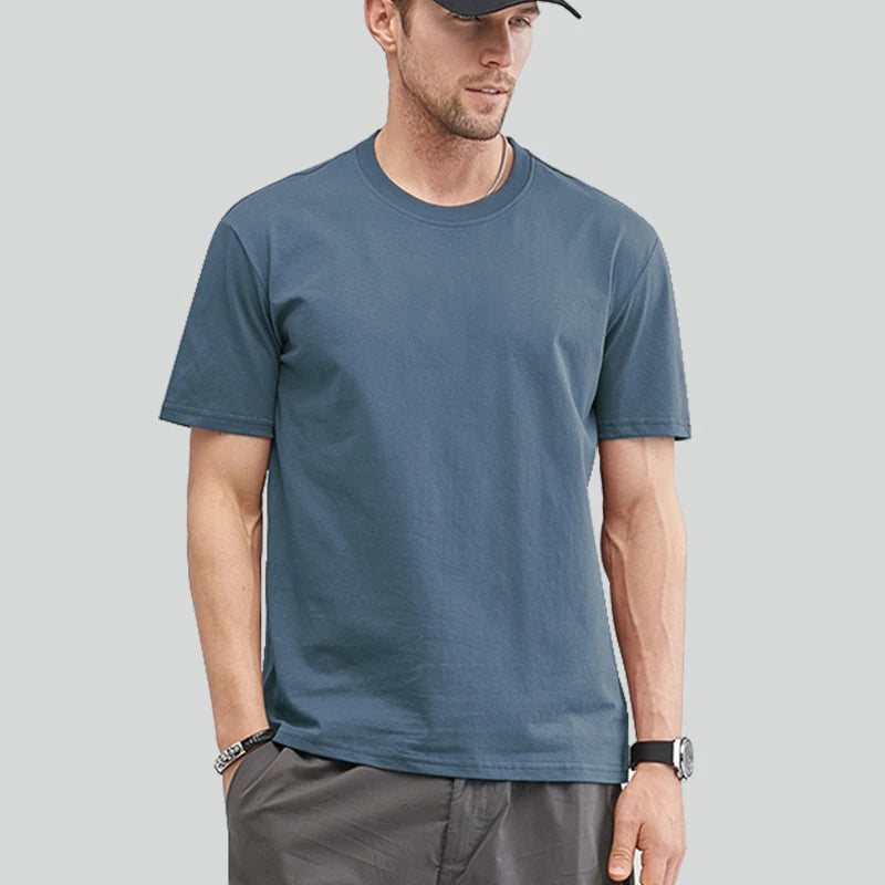 TrenddVibe™ Essential Oversize Cotton Tee – Premium Unisex Summer Top