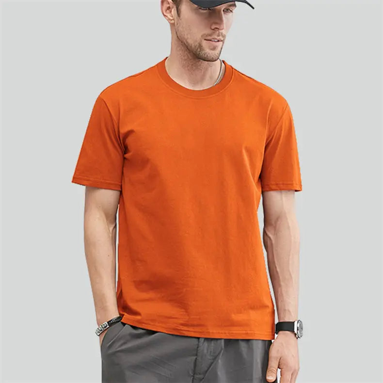 TrenddVibe™ Essential Oversize Cotton Tee – Premium Unisex Summer Top