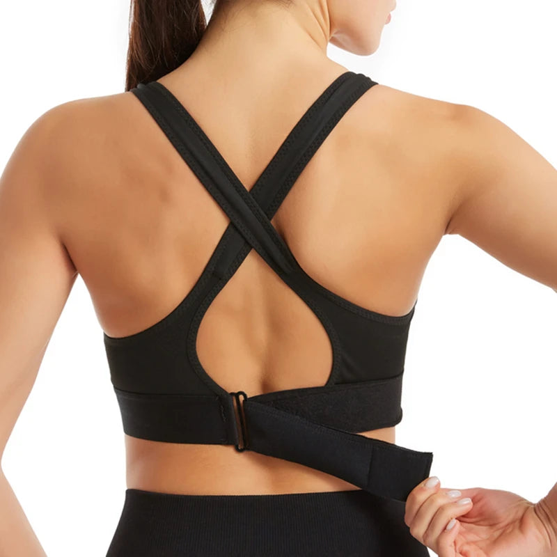 TrenddVibe™ High-Impact Performance Sports Bra