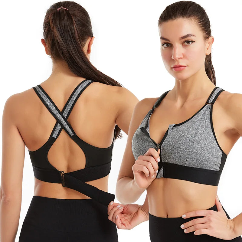 TrenddVibe™ High-Impact Performance Sports Bra