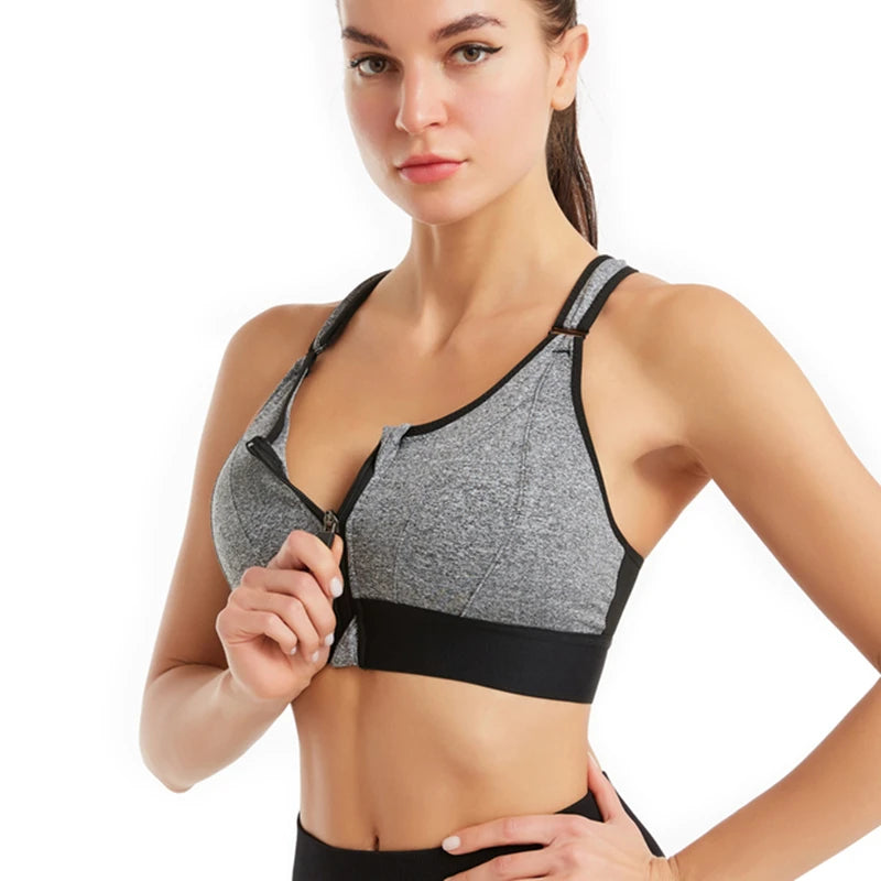 TrenddVibe™ High-Impact Performance Sports Bra