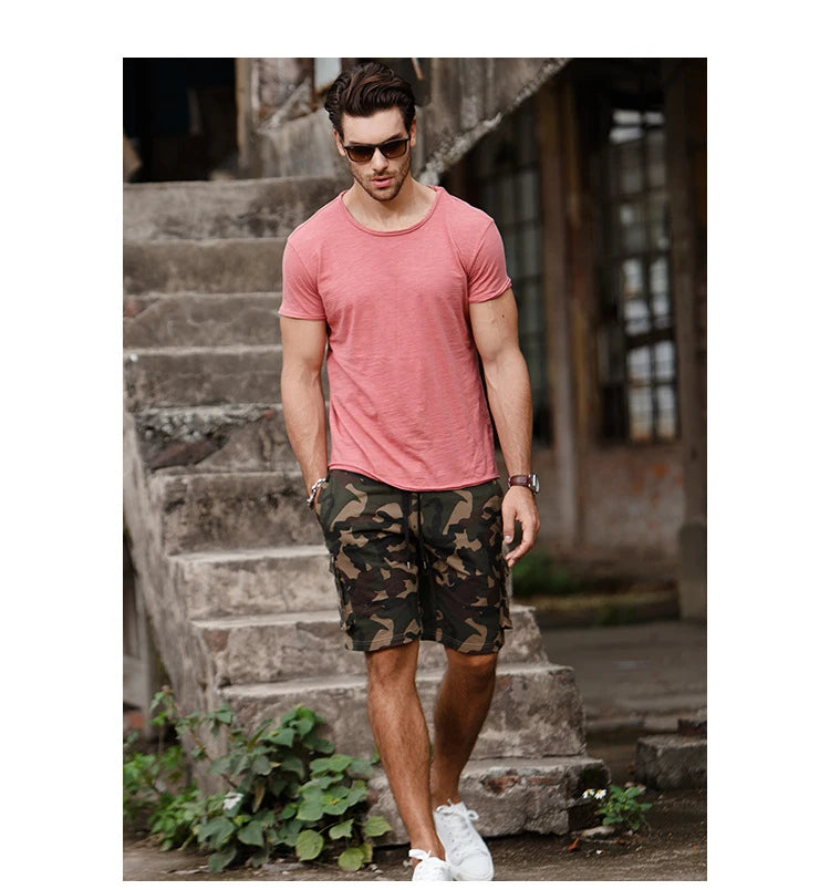 TrenddVibe™ Essential Breathable 100% Cotton Knit Crewneck Tee – Lightweight Summer Basic