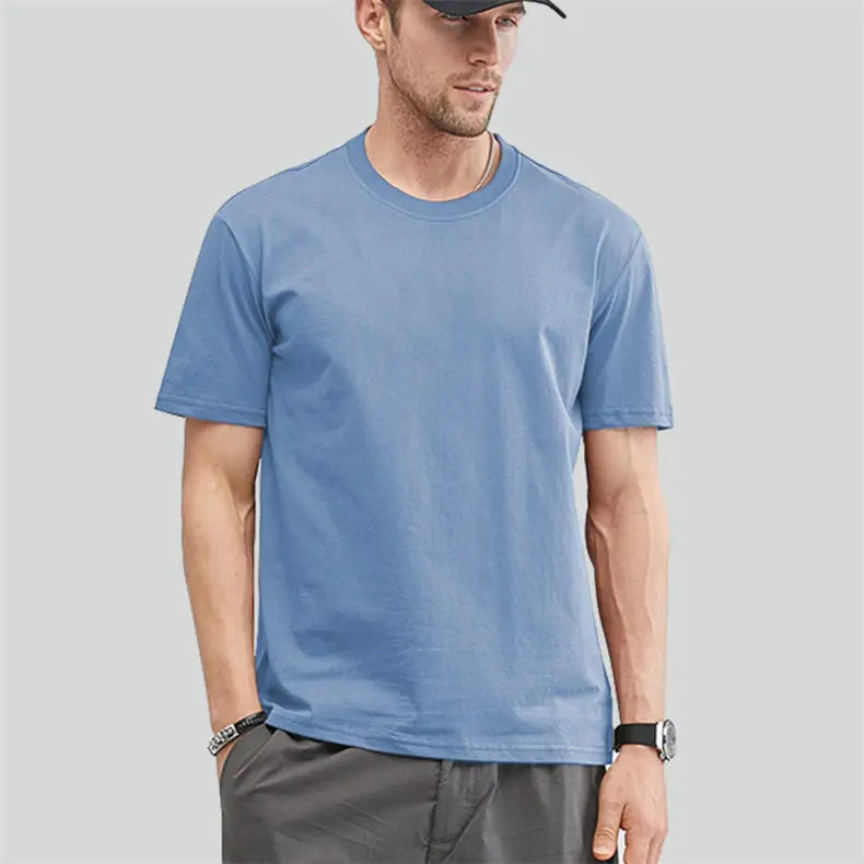TrenddVibe™ Essential Oversize Cotton Tee – Premium Unisex Summer Top