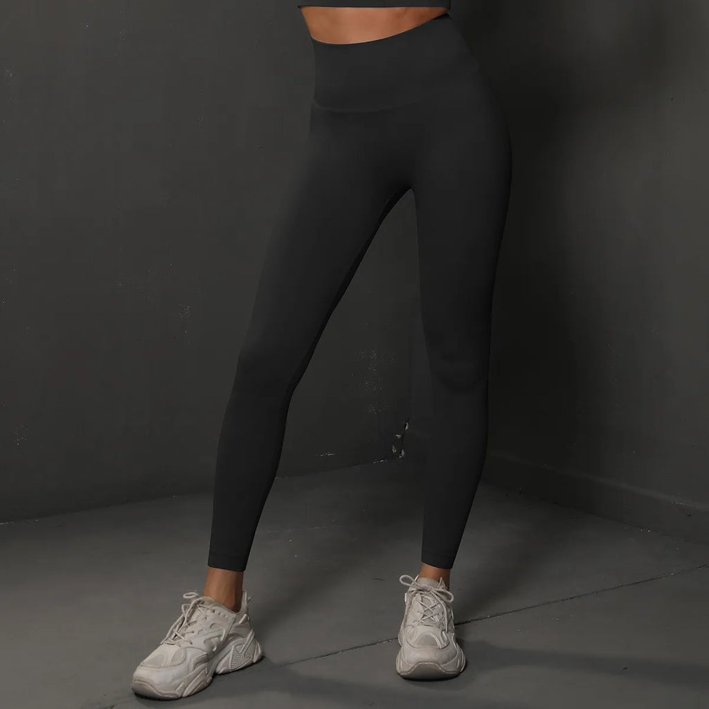 TrenddVibe™ Sculpt-Lift High-Waist Seamless Leggings