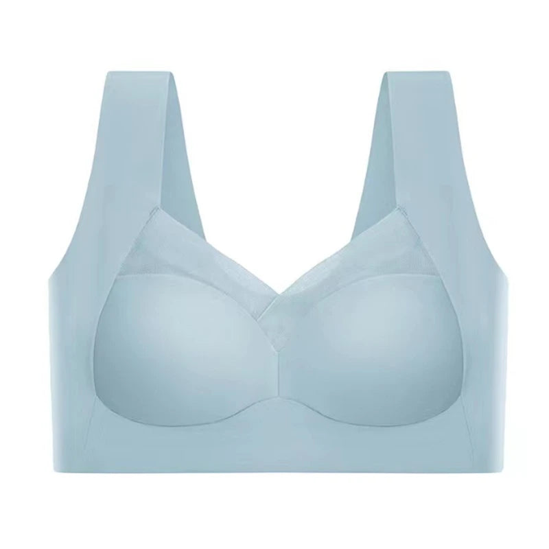 TrenddVibe™ Lace-Elegant Seamless Push-Up Bralette