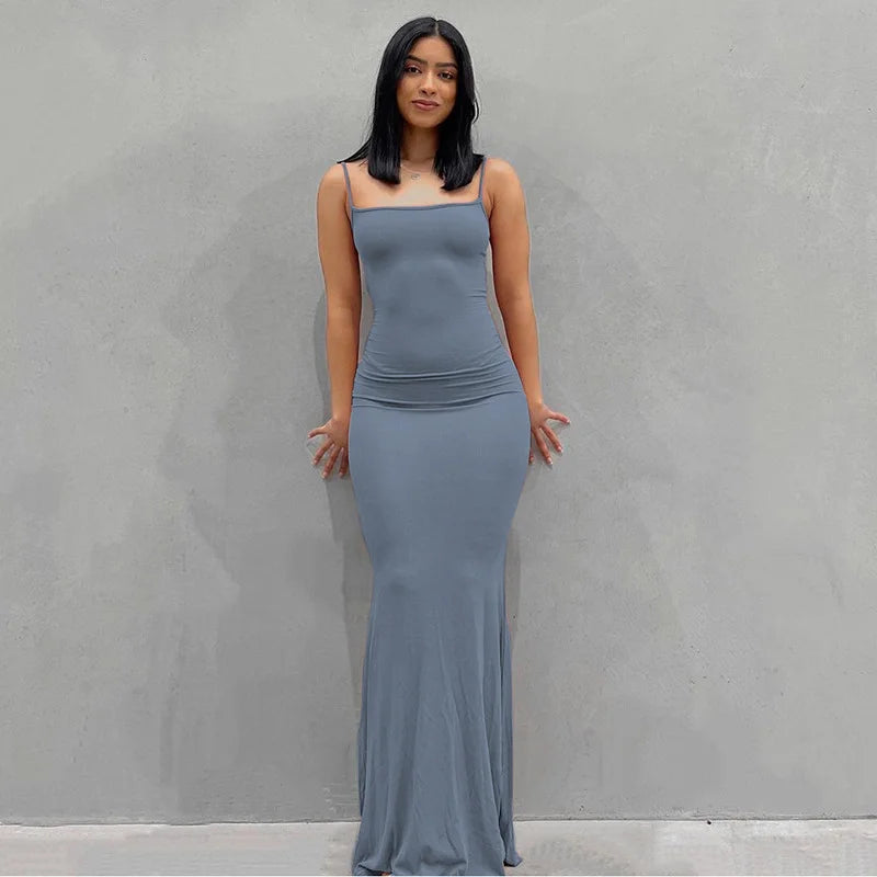TrenddVibe™ Birthday Glam Fishtail Maxi