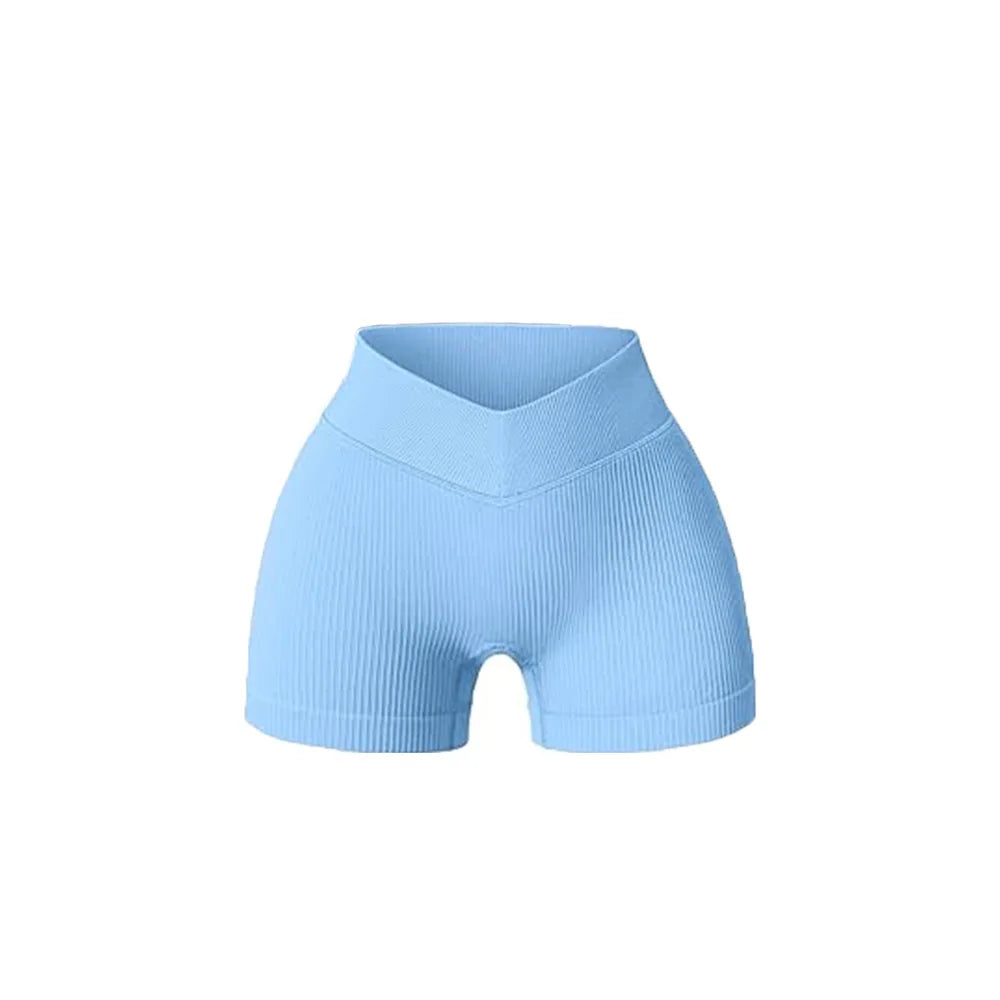 TrenddVibe™ Sculpt-Flex Seamless Workout Shorts