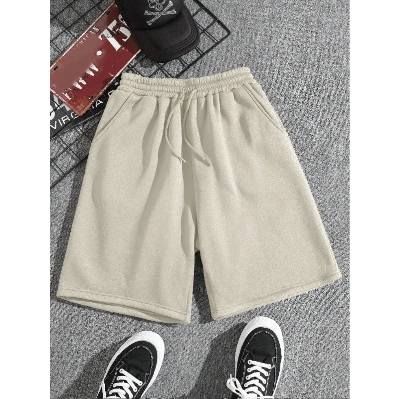 TrendVibe Men’s Classic Casual Bermudas – Premium Cotton-Blend Summer Shorts