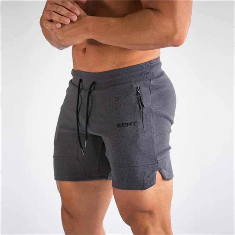 TrendVibe Men’s Mesh Athletic Workout Shorts – Breathable Fitness Joggers with Zip Pockets