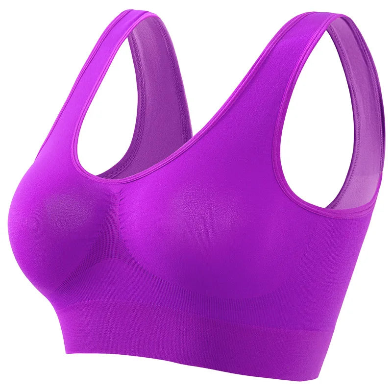 TrenddVibe™ Comfort-Flex Seamless Push-Up Bralette