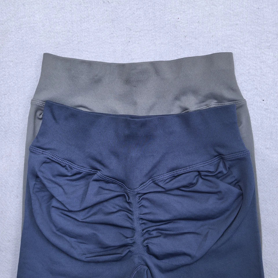 TrenddVibe™ Sculpt-Seamless Scrunch Leggings