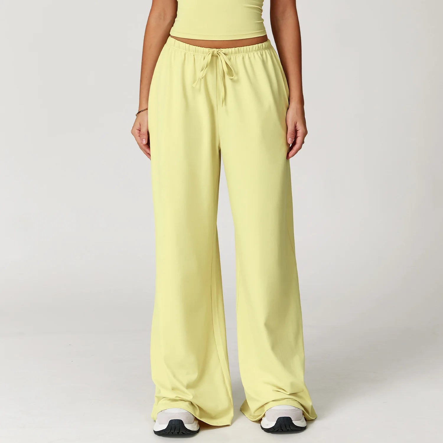 TrenddVibe™ FlowMotion Wide-Leg Sport Pants