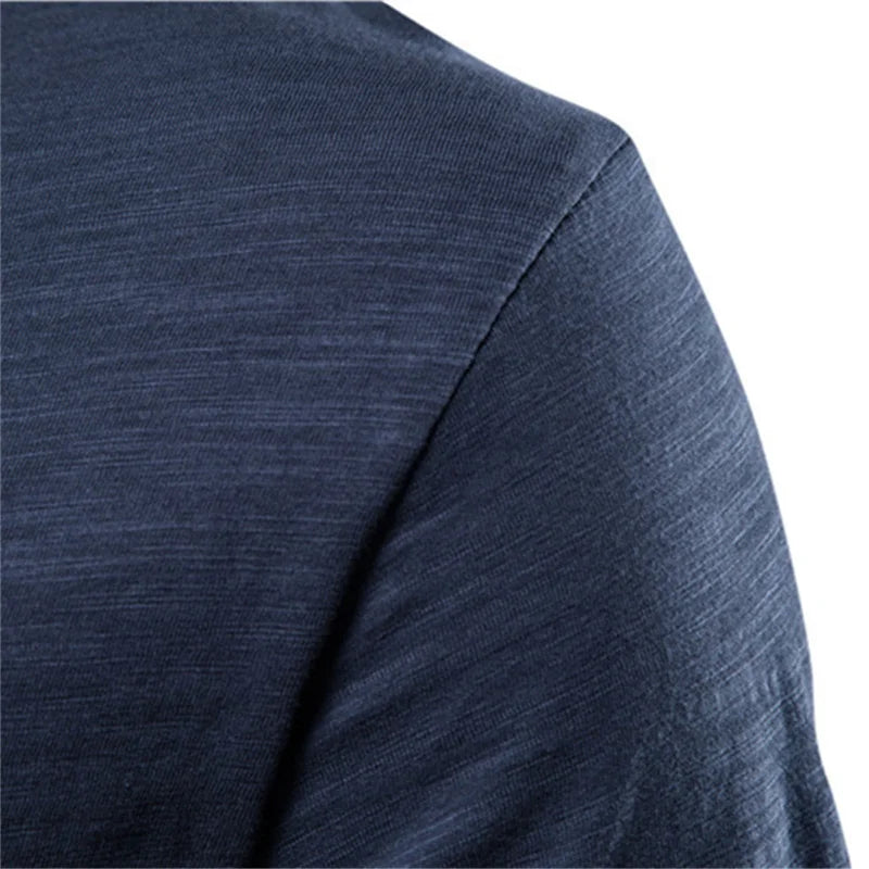 TrenddVibe™ Essential Breathable 100% Cotton Knit Crewneck Tee – Lightweight Summer Basic