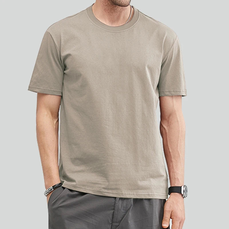 TrenddVibe™ Essential Oversize Cotton Tee – Premium Unisex Summer Top