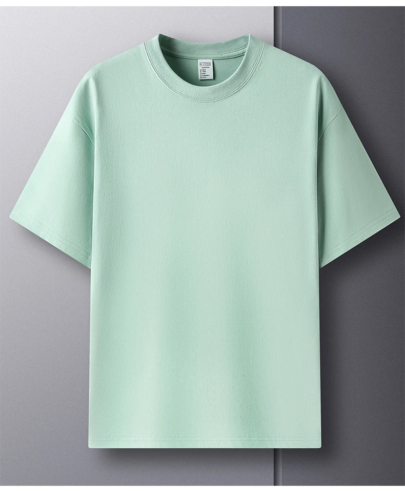 TrenddVibe™ Premium Cotton Casual Summer Tee – Loose Fit Unisex
