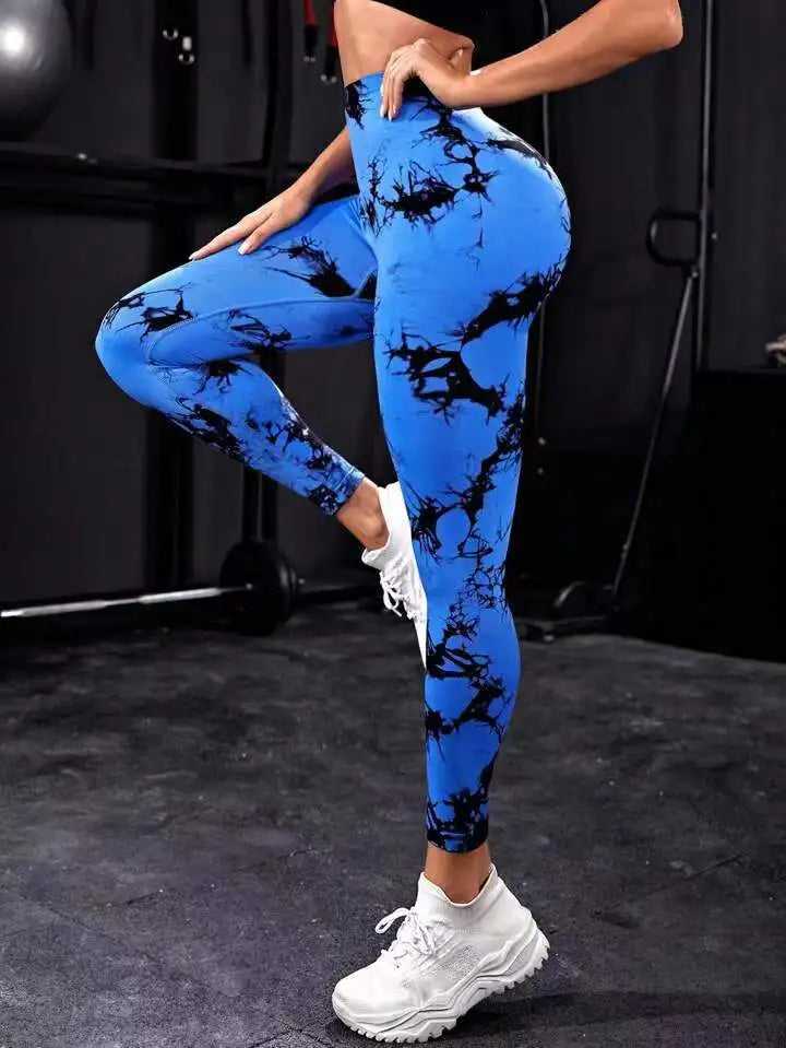 TrenddVibe™ Velocity Seamless High-Waist Tights