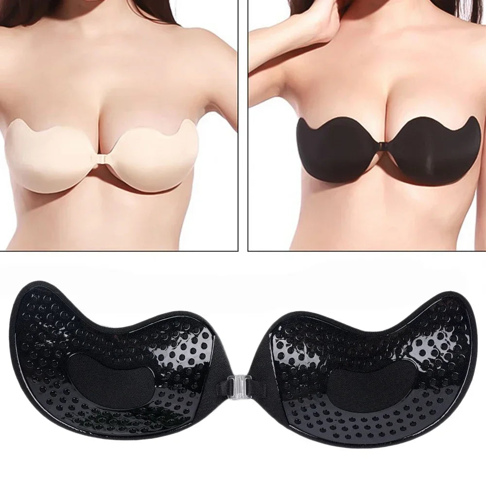 TrenddVibe™ Invisible Adhesive Push-Up Bralette
