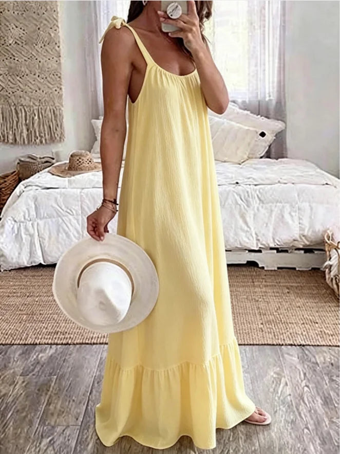 TrenddVibe™ Summer Vacation Sundress
