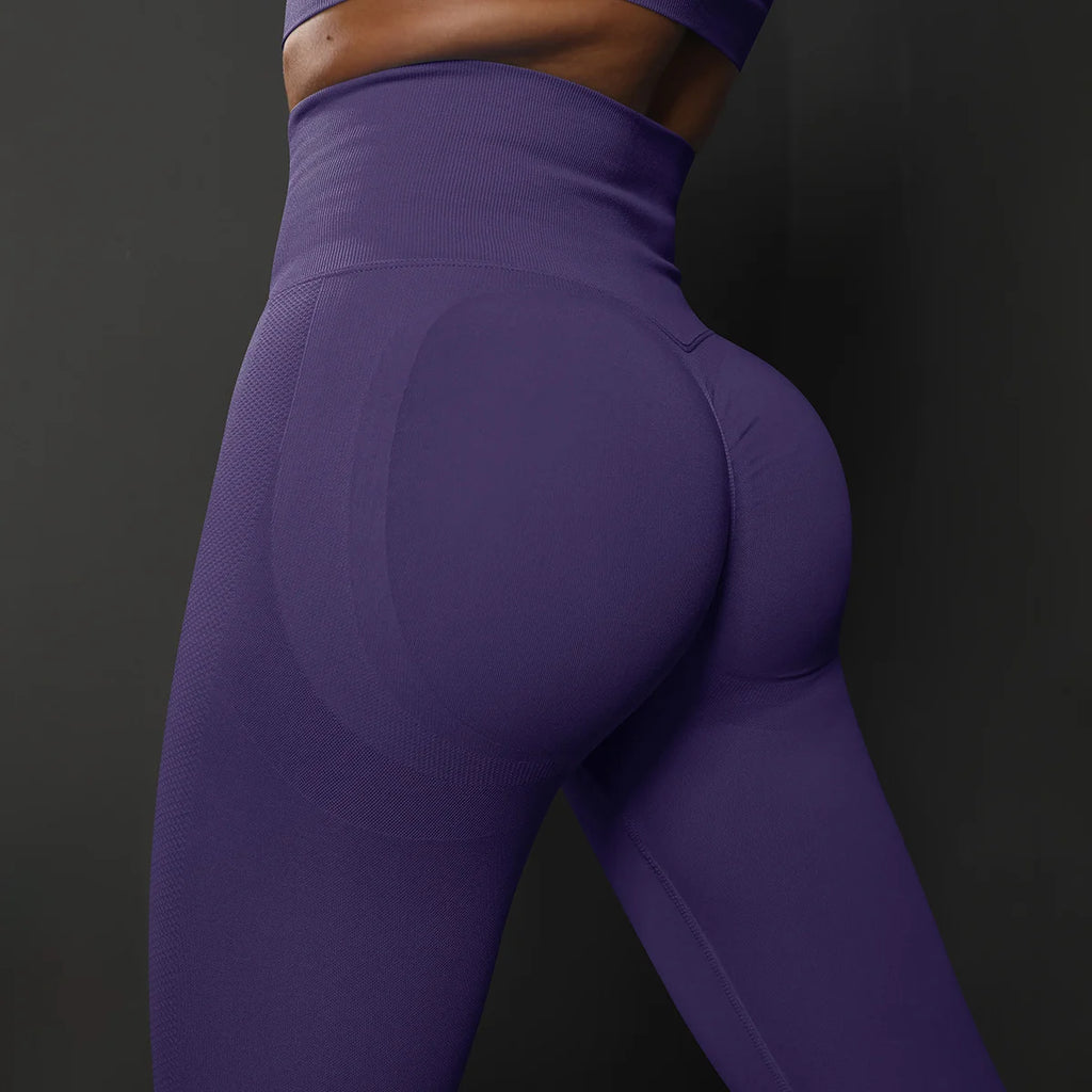 TrenddVibe™ Sculpt-Lift High-Waist Seamless Leggings
