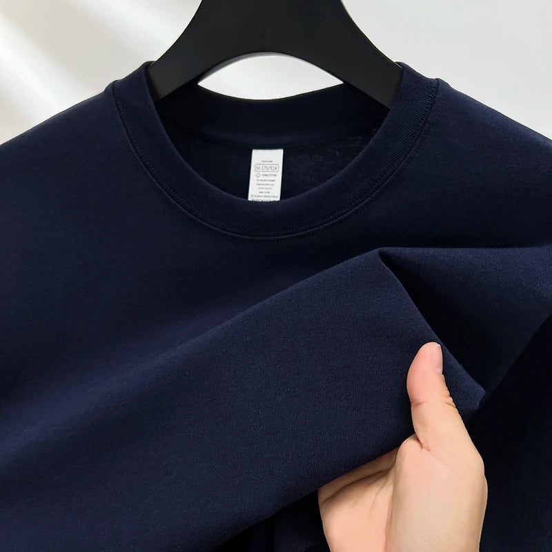 TrenddVibe™ Premium Cotton Casual Summer Tee – Loose Fit Unisex