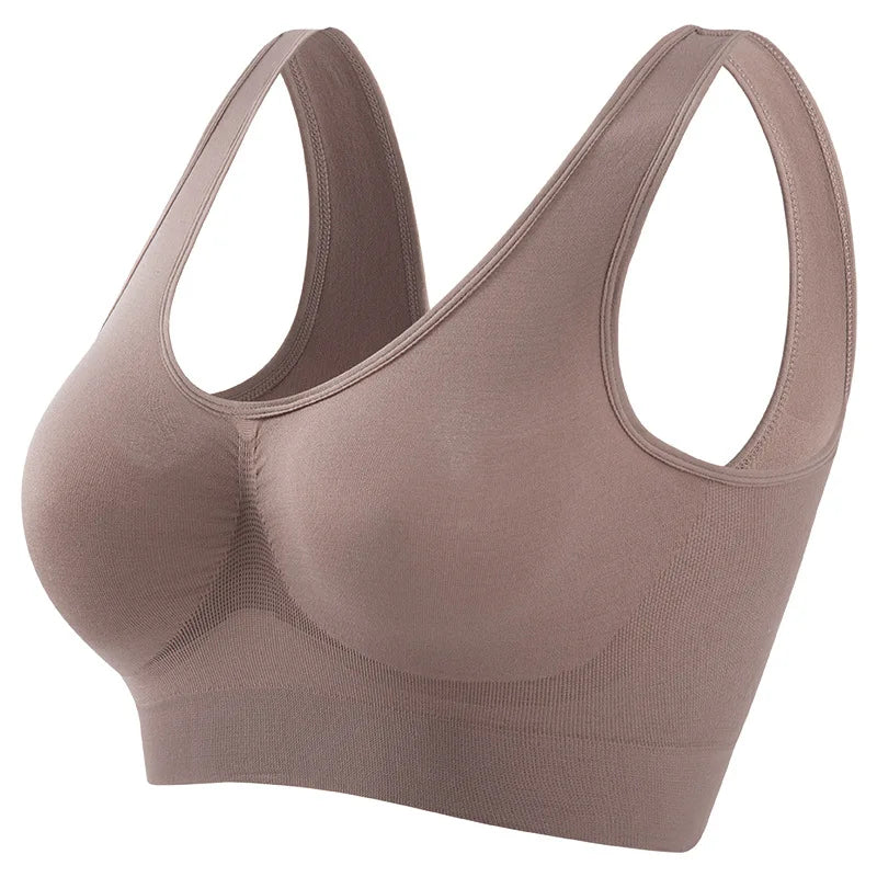 TrenddVibe™ Comfort-Flex Seamless Push-Up Bralette