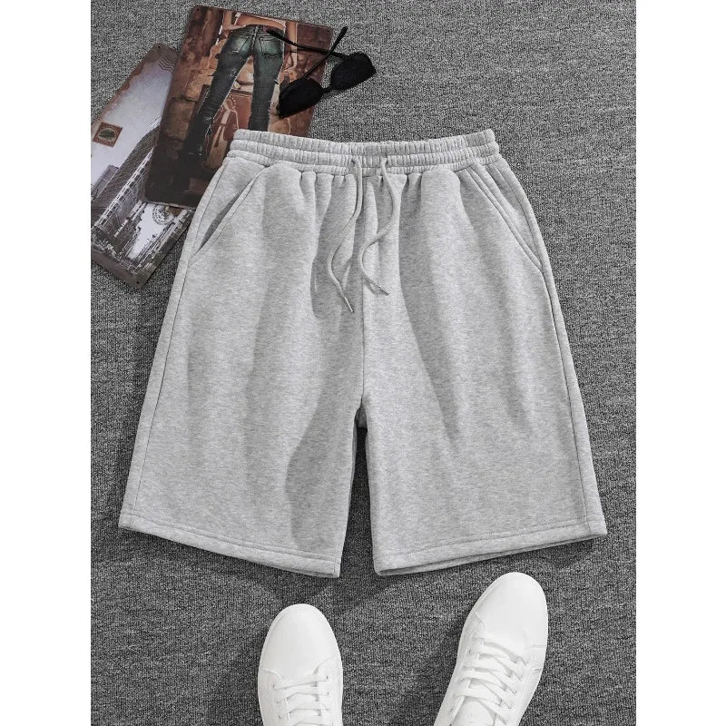 TrendVibe Men’s Classic Casual Bermudas – Premium Cotton-Blend Summer Shorts