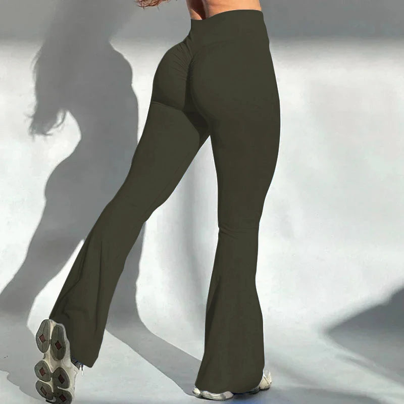 TrenddVibe™ Sculpt-Boost Scrunch High-Waist Leggings