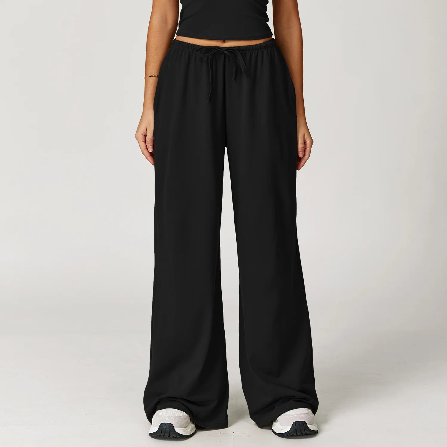 TrenddVibe™ FlowMotion Wide-Leg Sport Pants