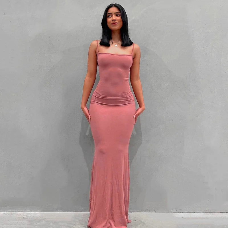 TrenddVibe™ Birthday Glam Fishtail Maxi