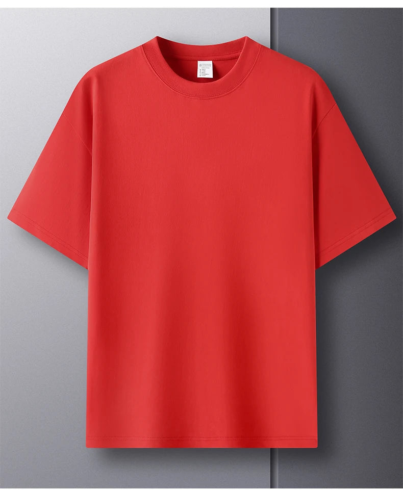 TrenddVibe™ Premium Cotton Casual Summer Tee – Loose Fit Unisex