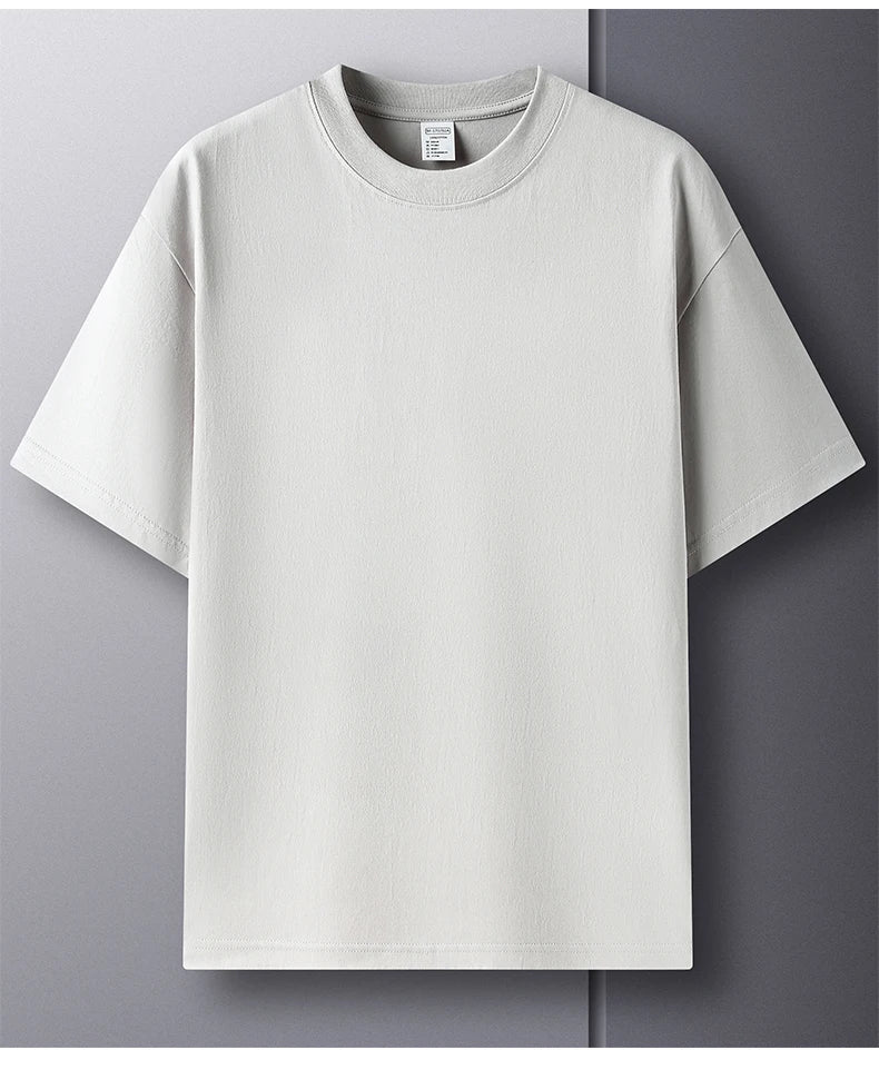 TrenddVibe™ Premium Cotton Casual Summer Tee – Loose Fit Unisex