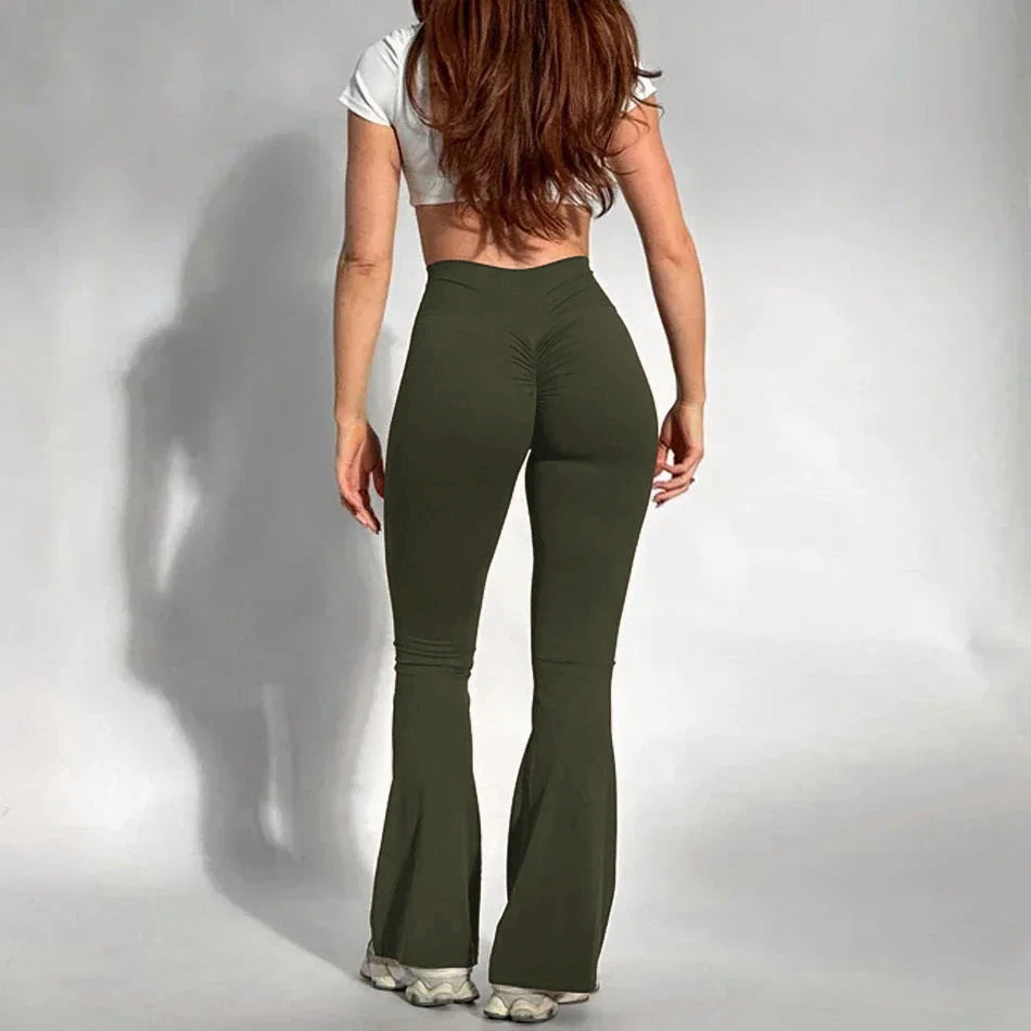 TrenddVibe™ Sculpt-Boost Scrunch High-Waist Leggings