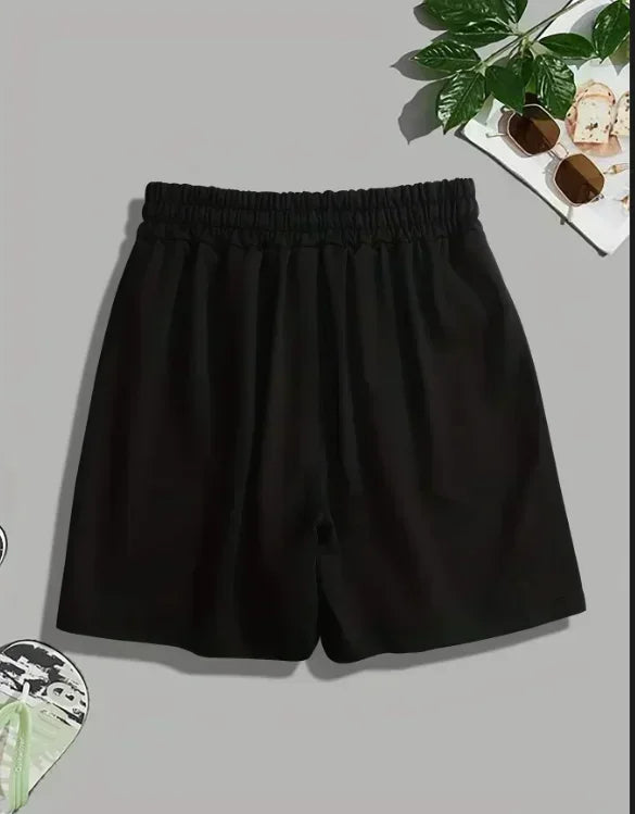 TrendVibe Men’s Classic Casual Bermudas – Premium Cotton-Blend Summer Shorts