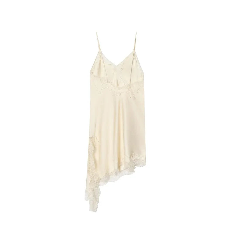 TrenddVibe™ Satin Siren Slip Dress