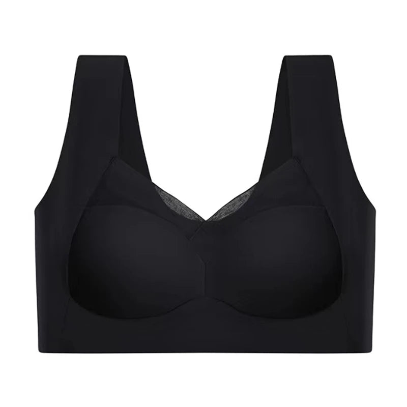 TrenddVibe™ Lace-Elegant Seamless Push-Up Bralette