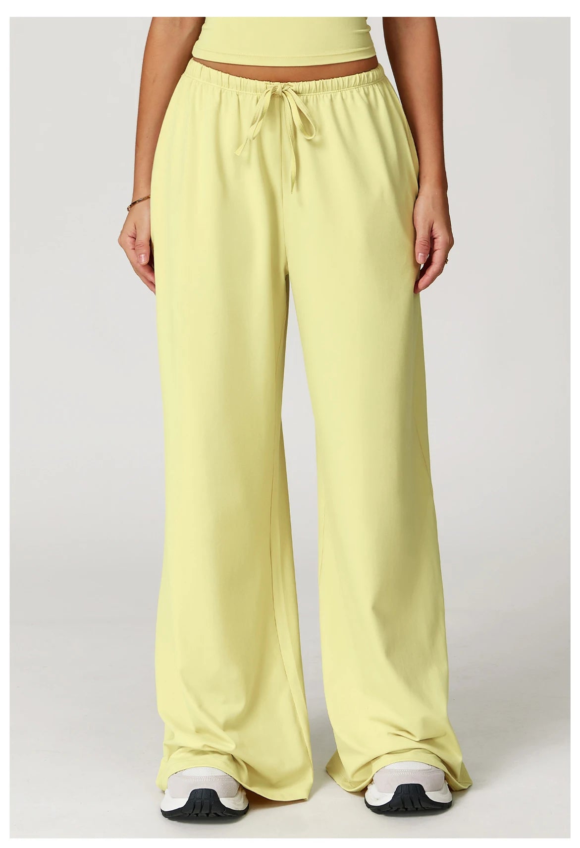 TrenddVibe™ FlowMotion Wide-Leg Sport Pants