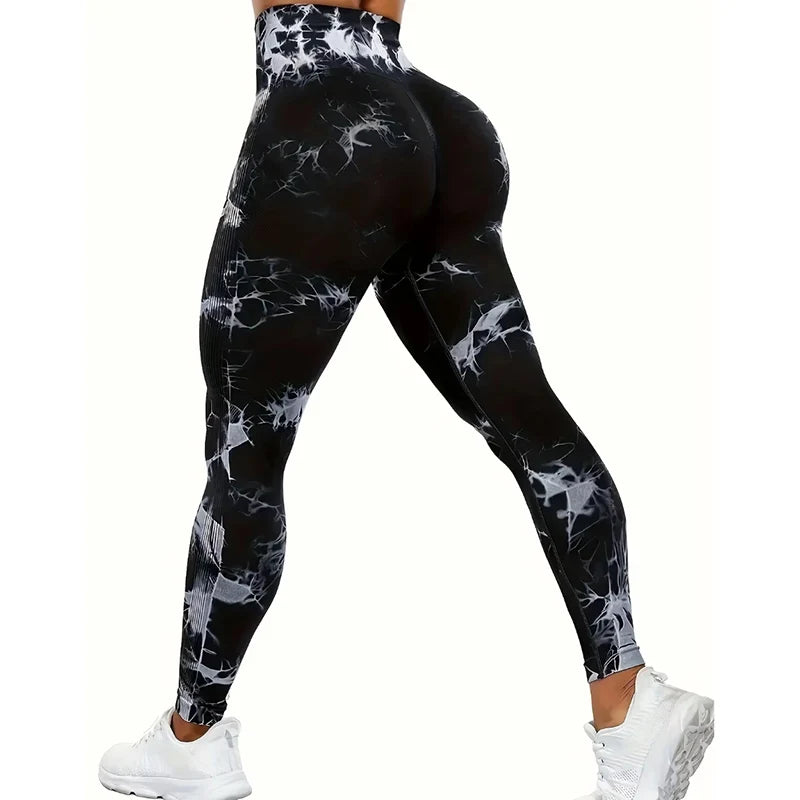TrenddVibe™ Velocity Seamless High-Waist Tights
