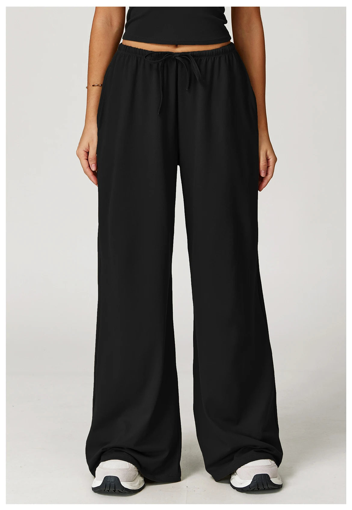 TrenddVibe™ FlowMotion Wide-Leg Sport Pants