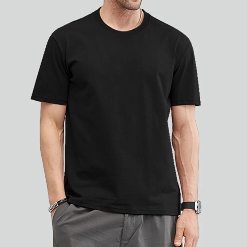 TrenddVibe™ Essential Oversize Cotton Tee – Premium Unisex Summer Top