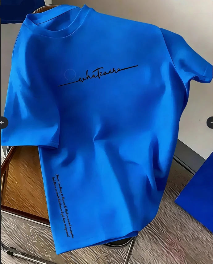 TrenddVibe™ Minimalist Urban Summer Tee – Breathable Cotton Unisex Fit
